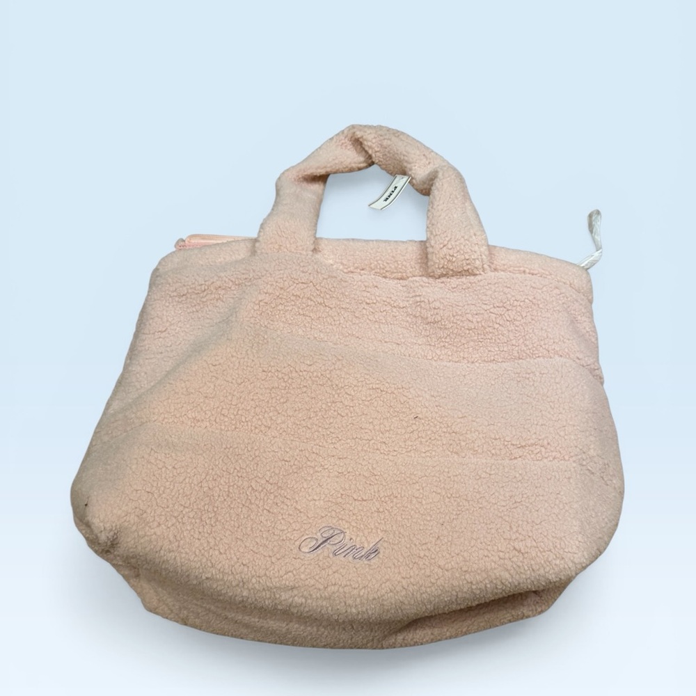 PINK Victoria's Secret Blush Plush Tote Bag